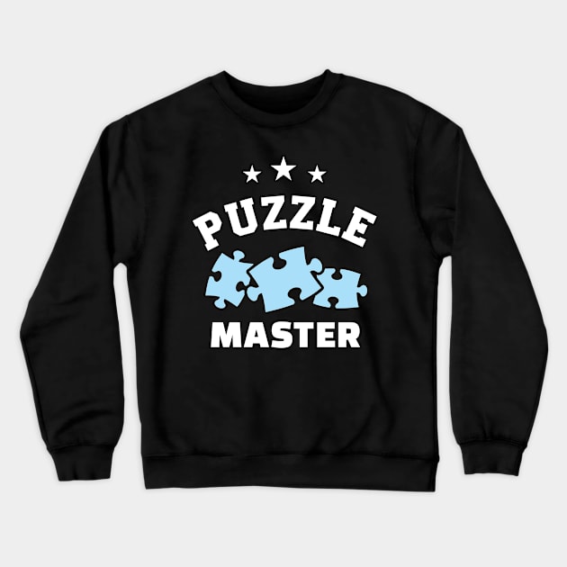 Jigsaw puzzle master Crewneck Sweatshirt by Designzz